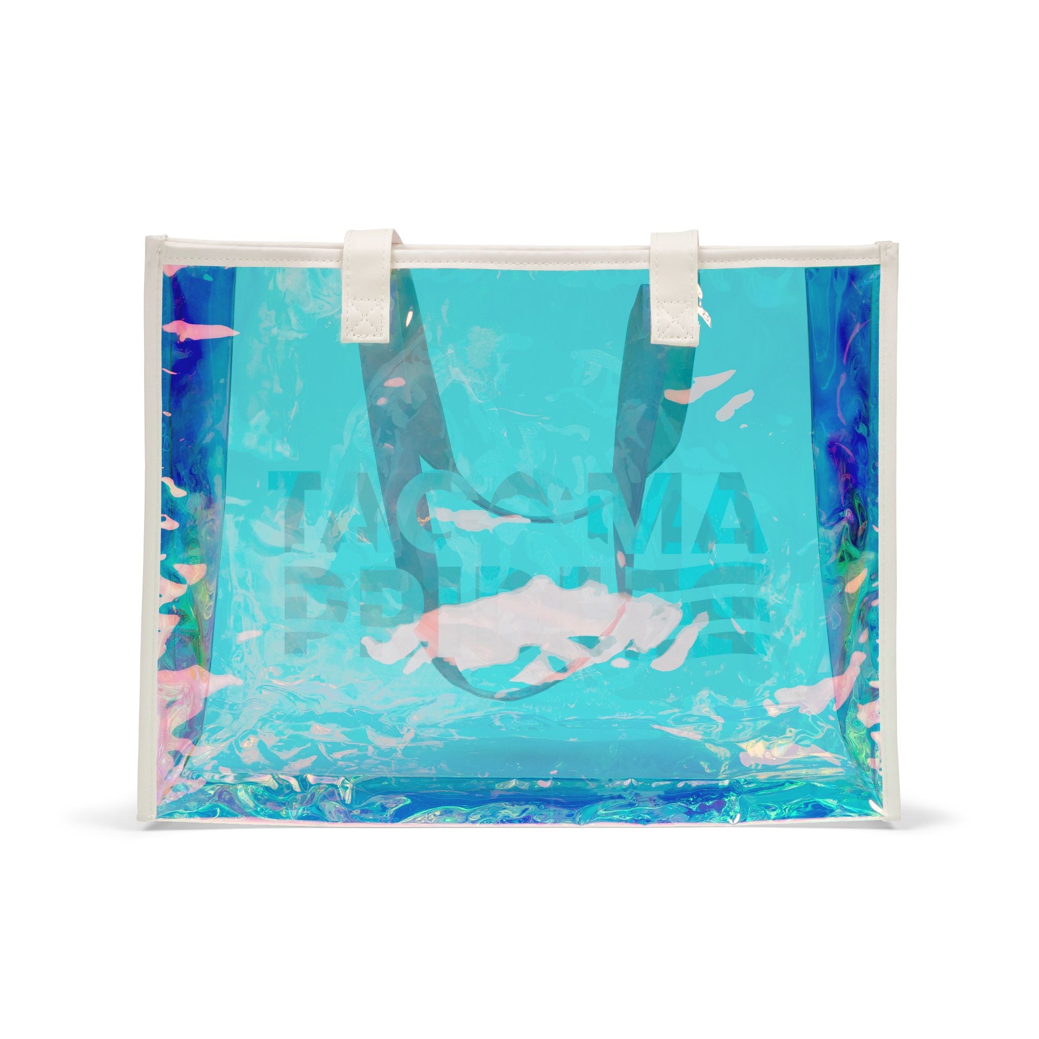 Tacoma Pride Holographic Beach Tote Bag