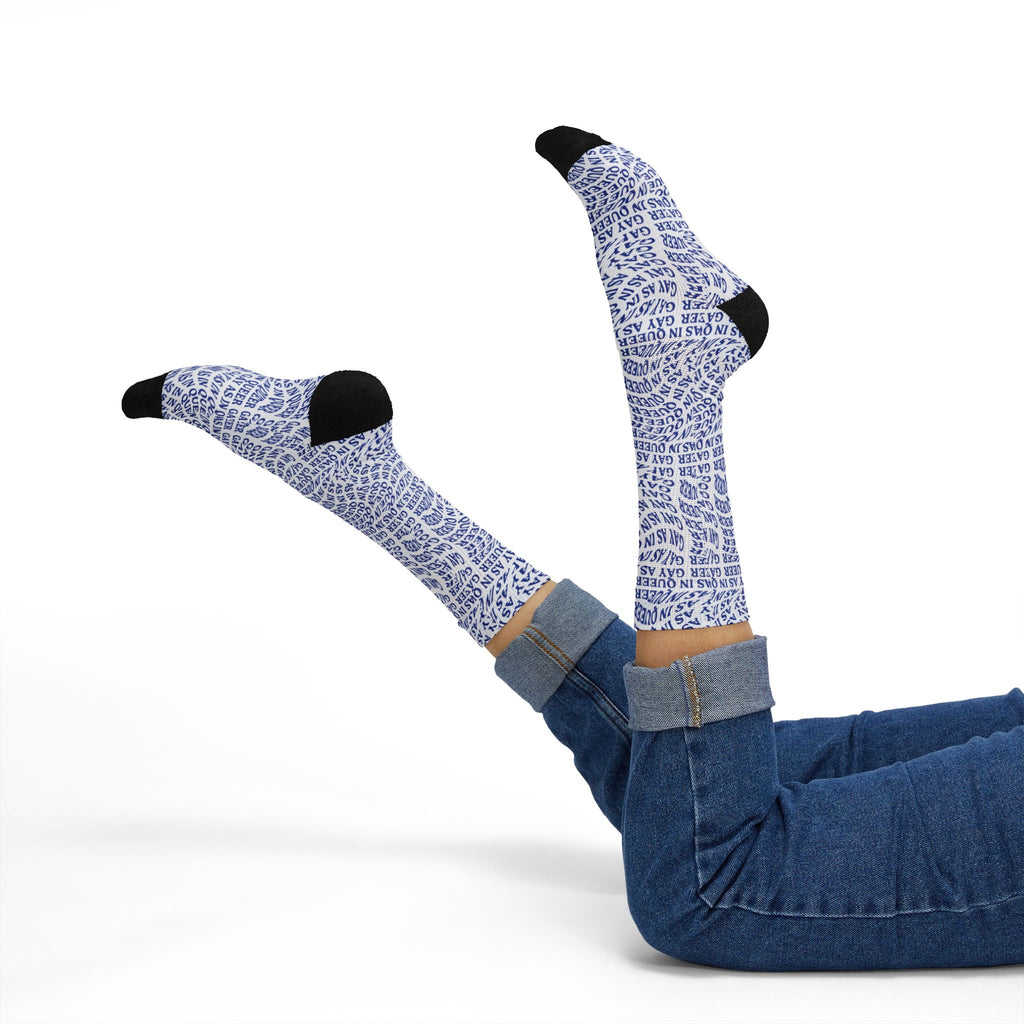 Gay as in Queer Sublimated Socks