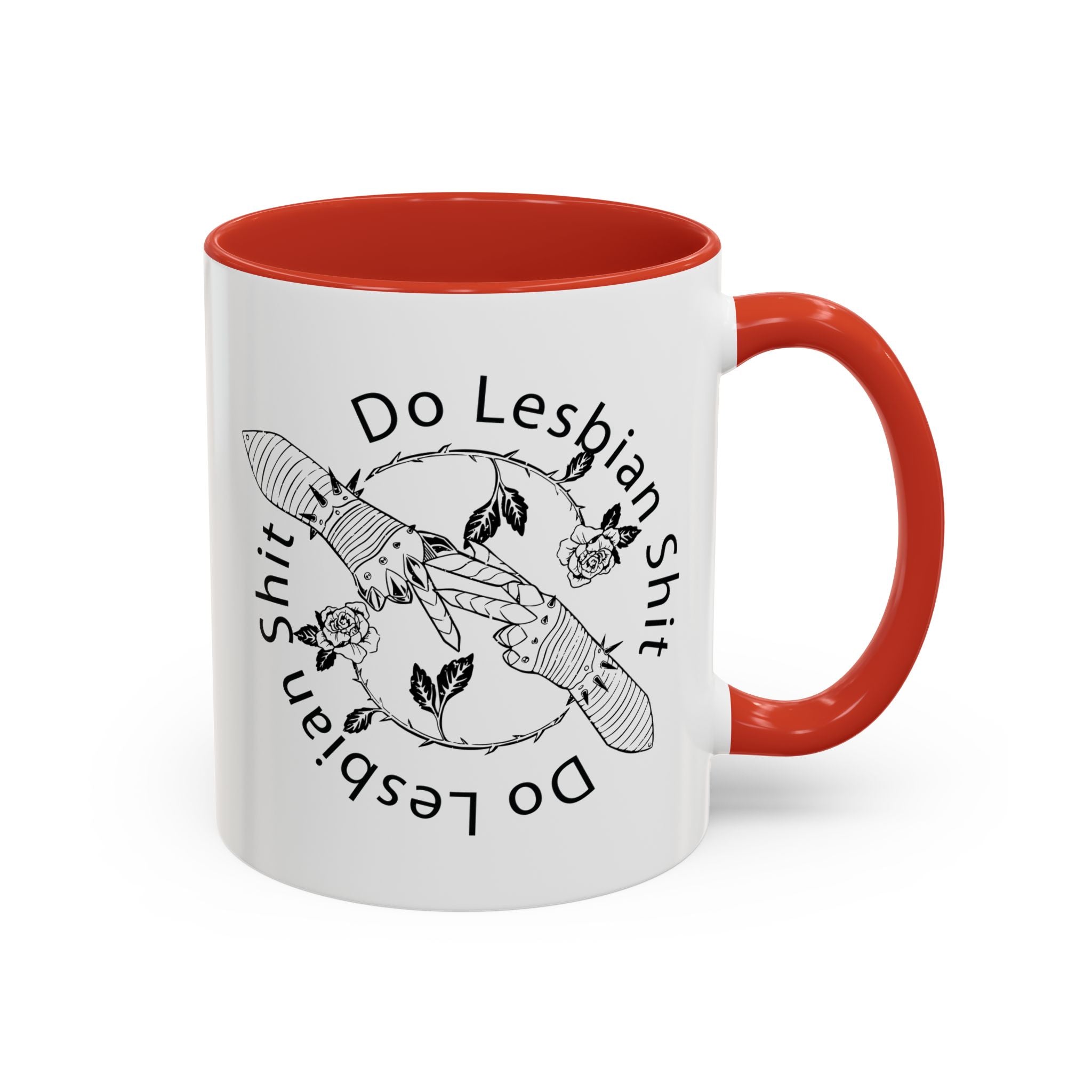Do Lesbian Shit Accent Coffee Mug - 11oz