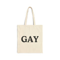 GAY Canvas Tote Bag