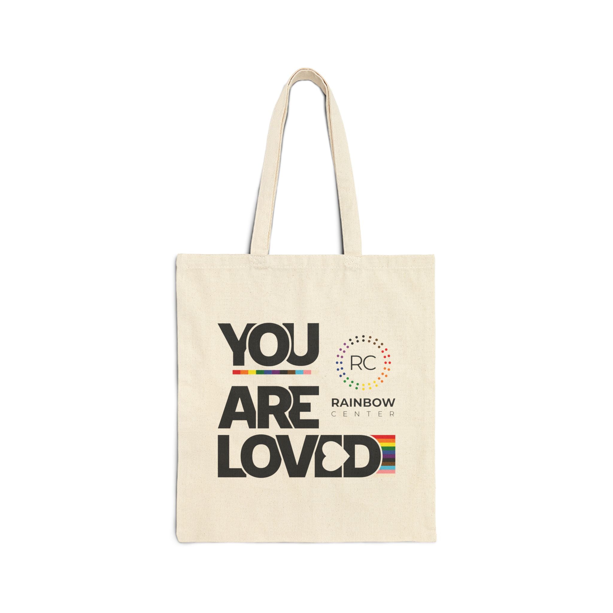 You Are Loved Canvas Tote Bag