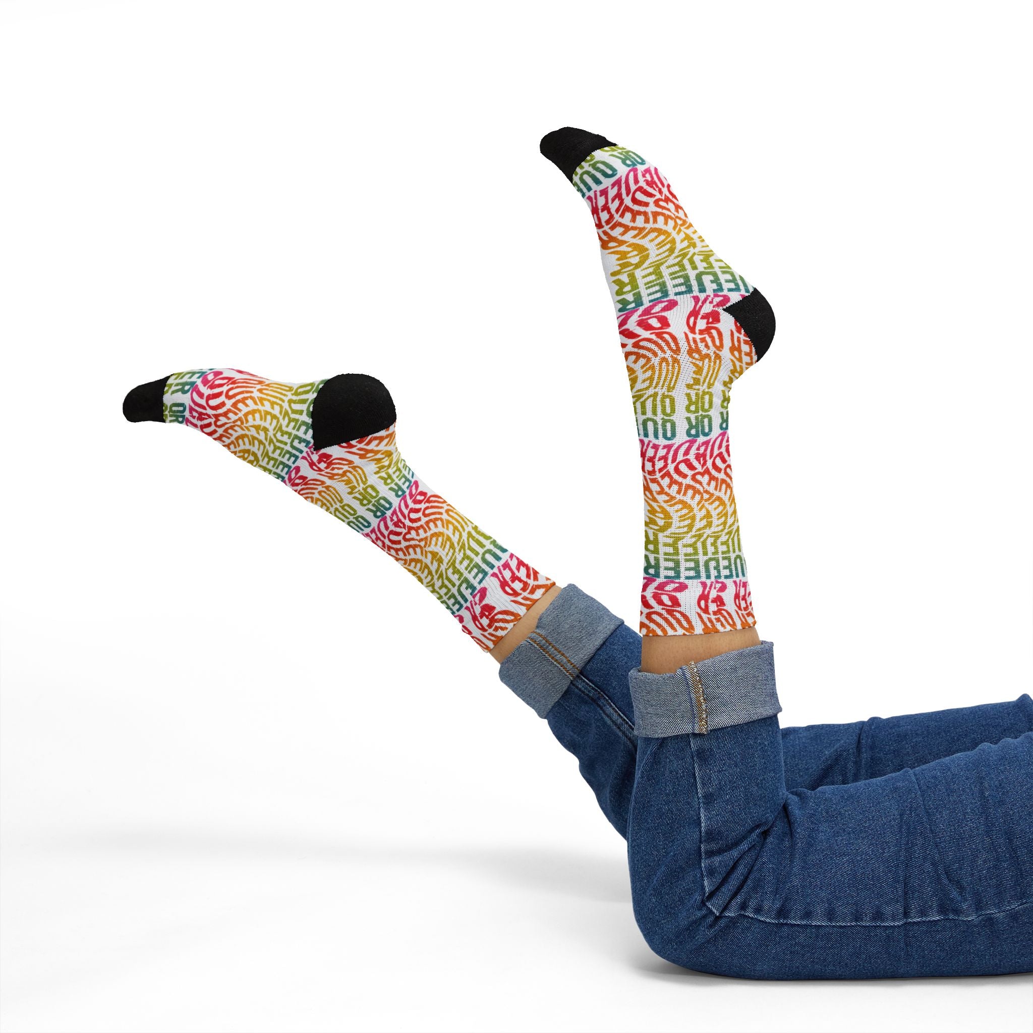 Queer Sublimated Socks