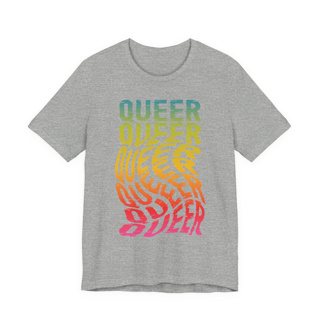 Queer Rainbow Graphic Tee