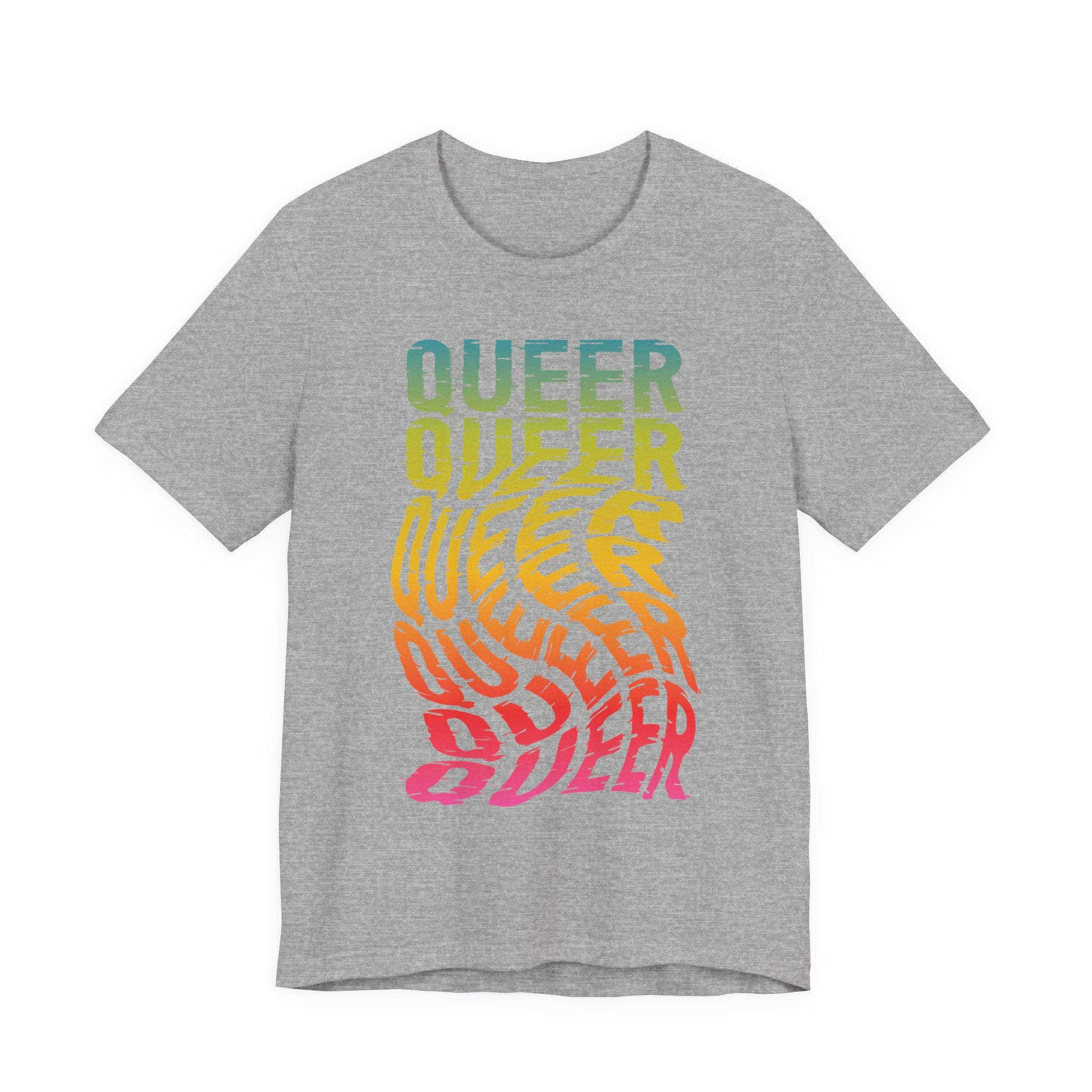 Queer Rainbow Graphic Tee
