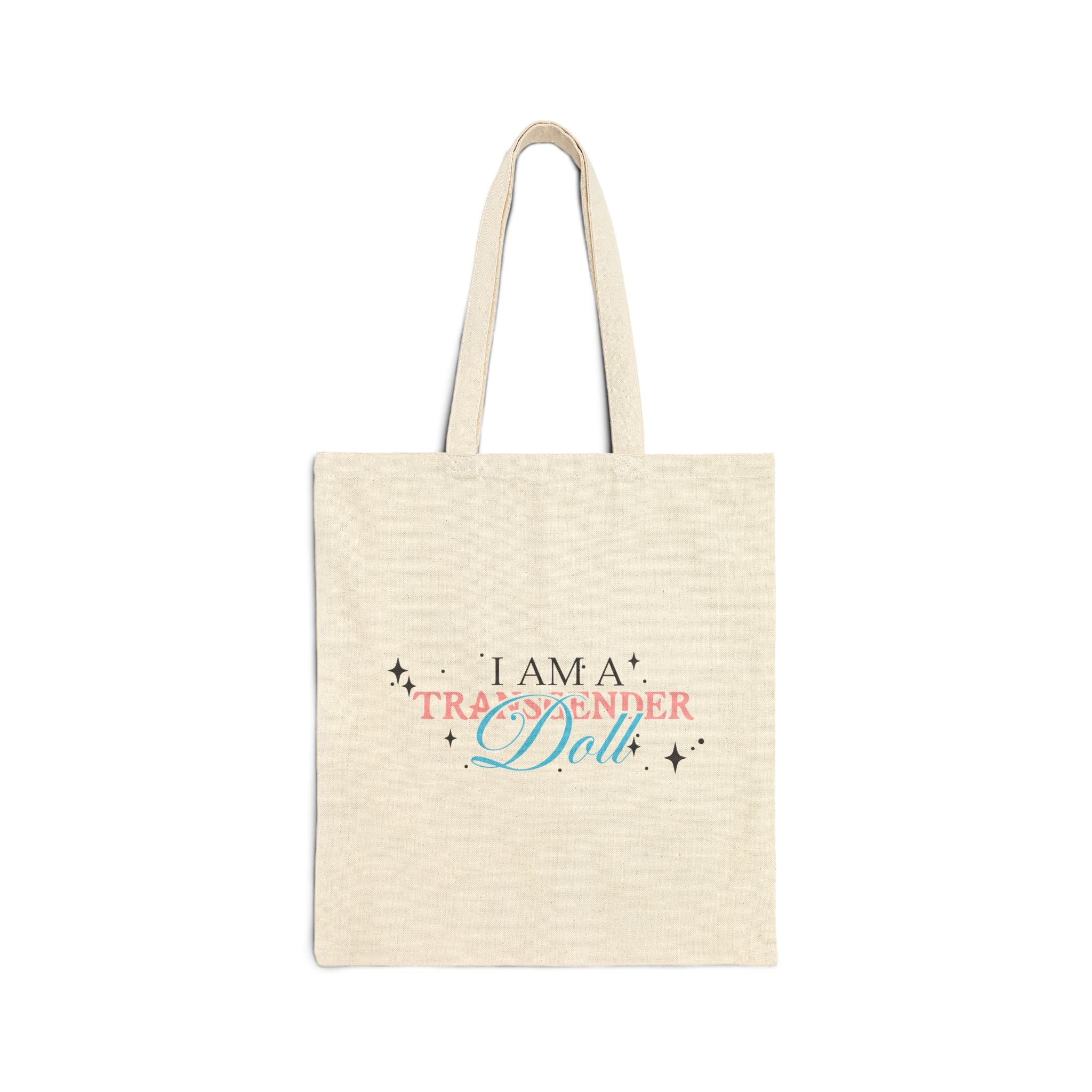 Transgender Doll Canvas Tote Bag