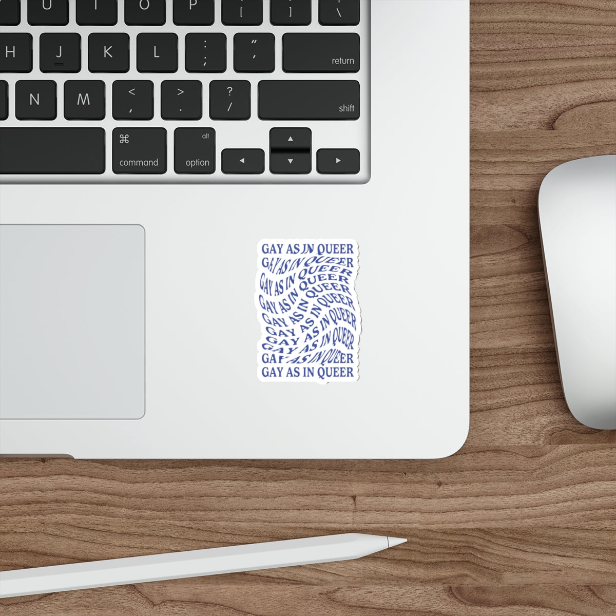 Gay As In Queer 3" Die-Cut Sticker