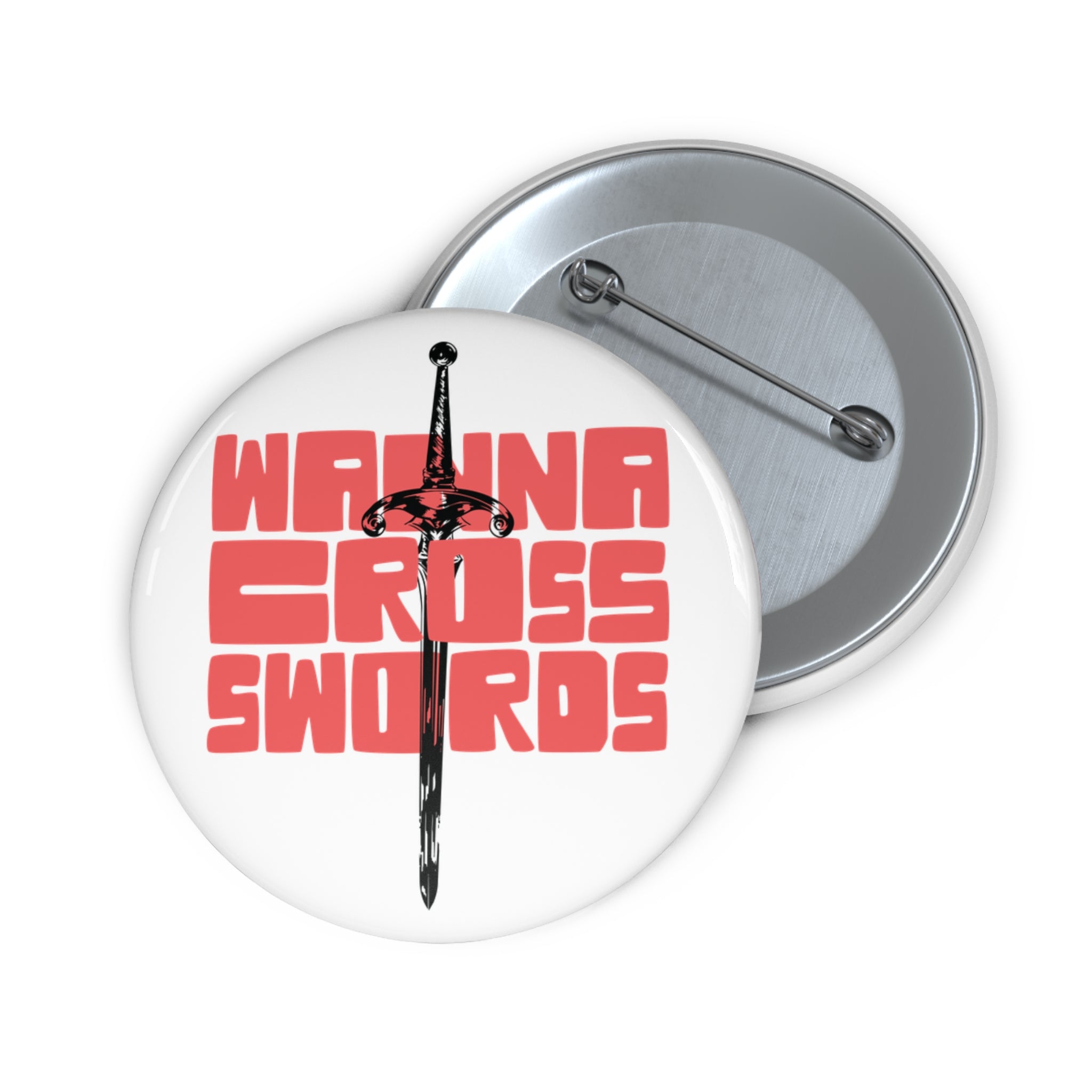 Wanna Cross Swords Button