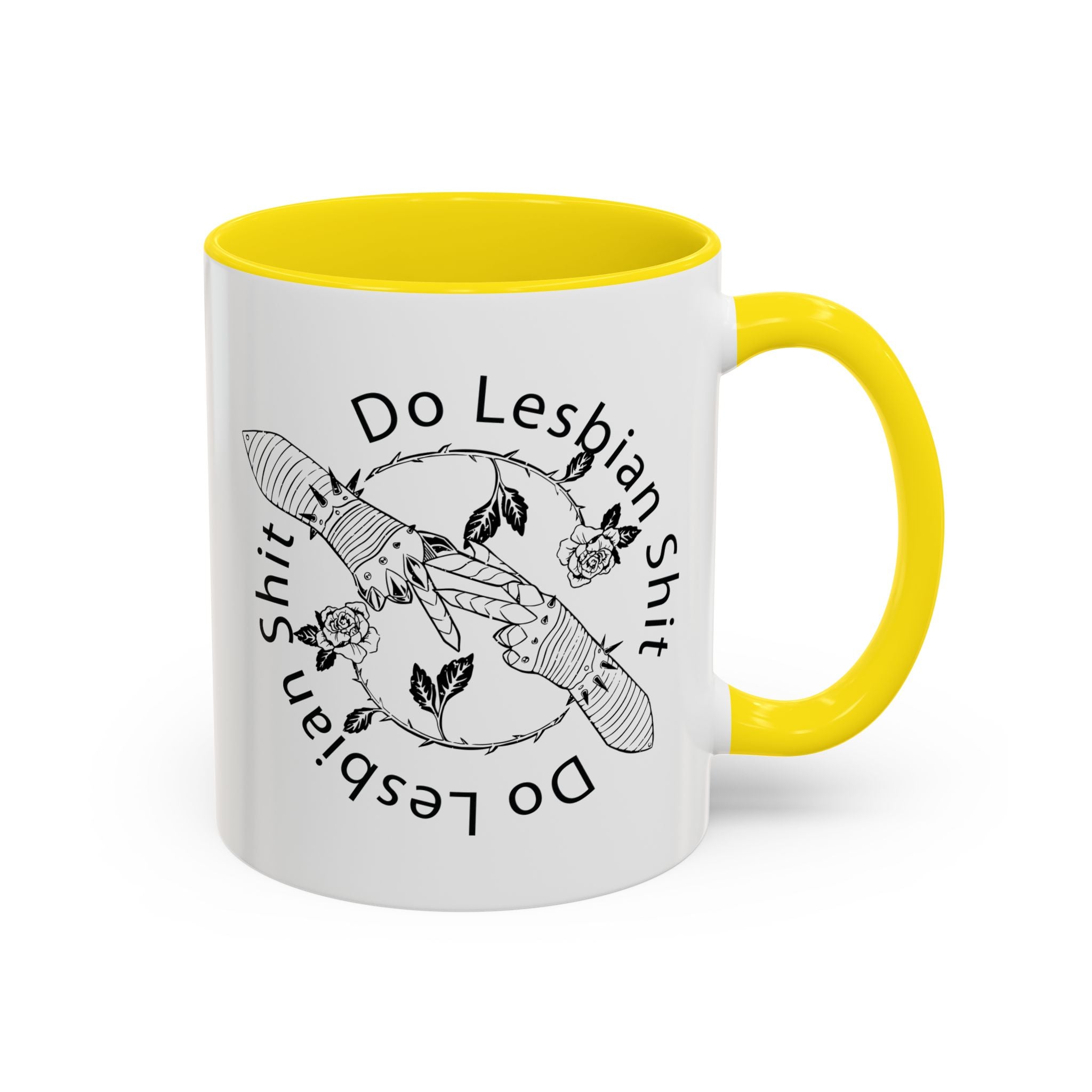 Do Lesbian Shit Accent Coffee Mug - 11oz
