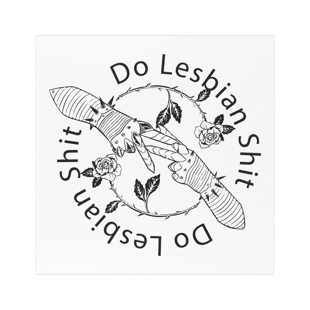 Do Lesbian Shit Car Magnet