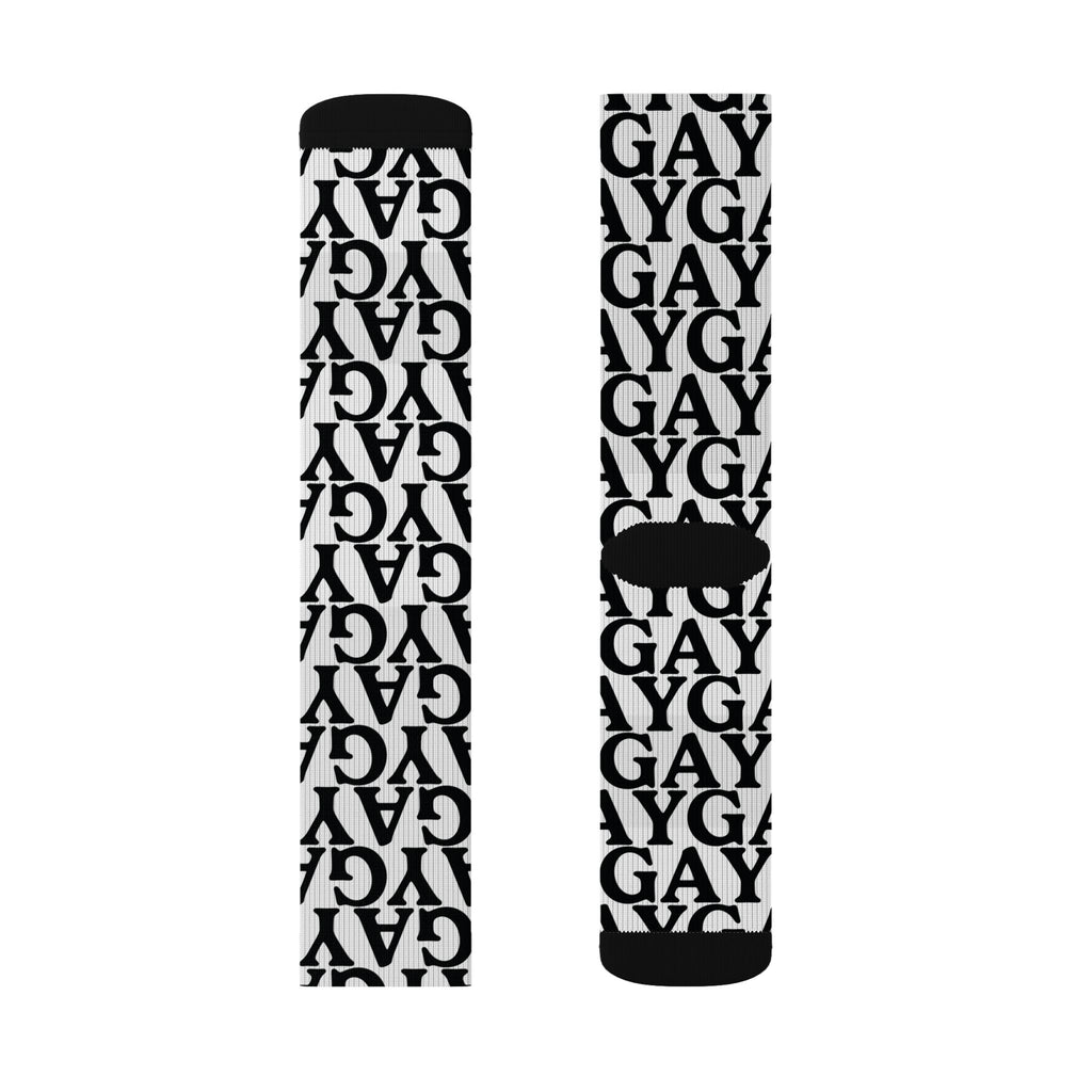 Sublimation Socks — GAY