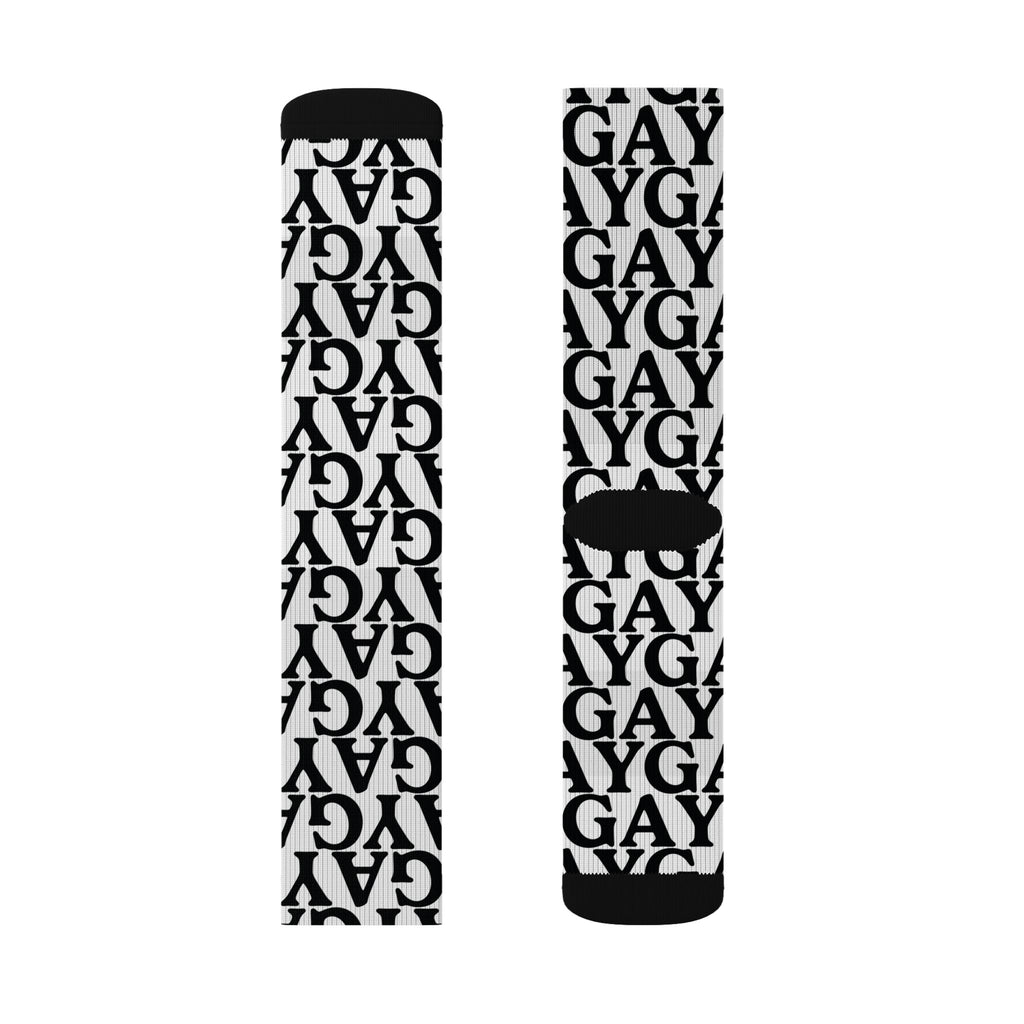 Sublimation Socks — GAY