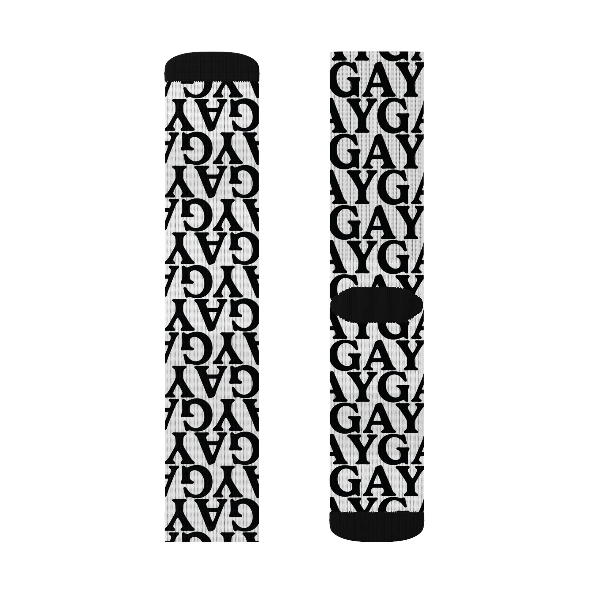 Sublimation Socks — GAY