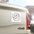 Do Lesbian Shit Car Magnet