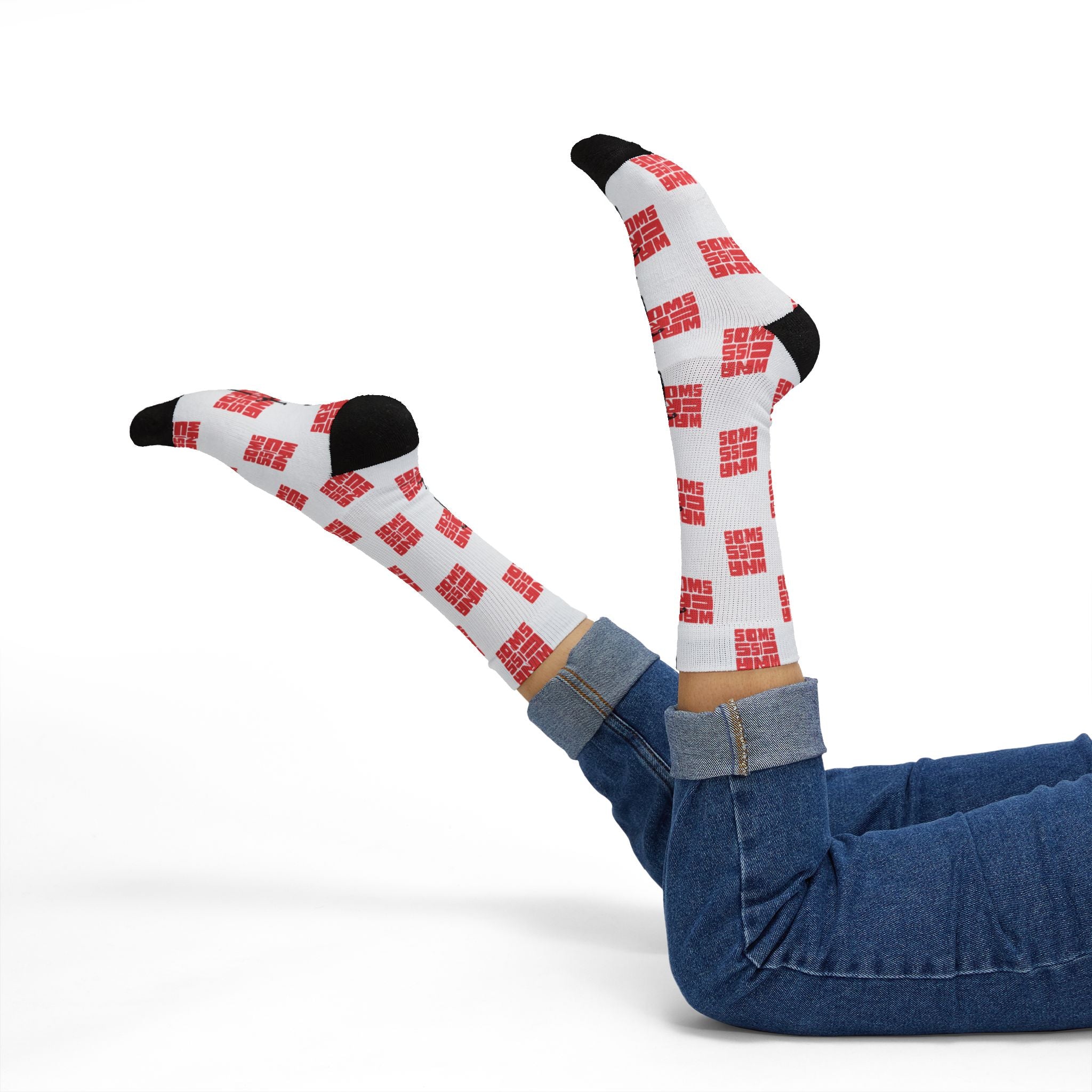 Sublimation Socks — Wanna Cross Swords