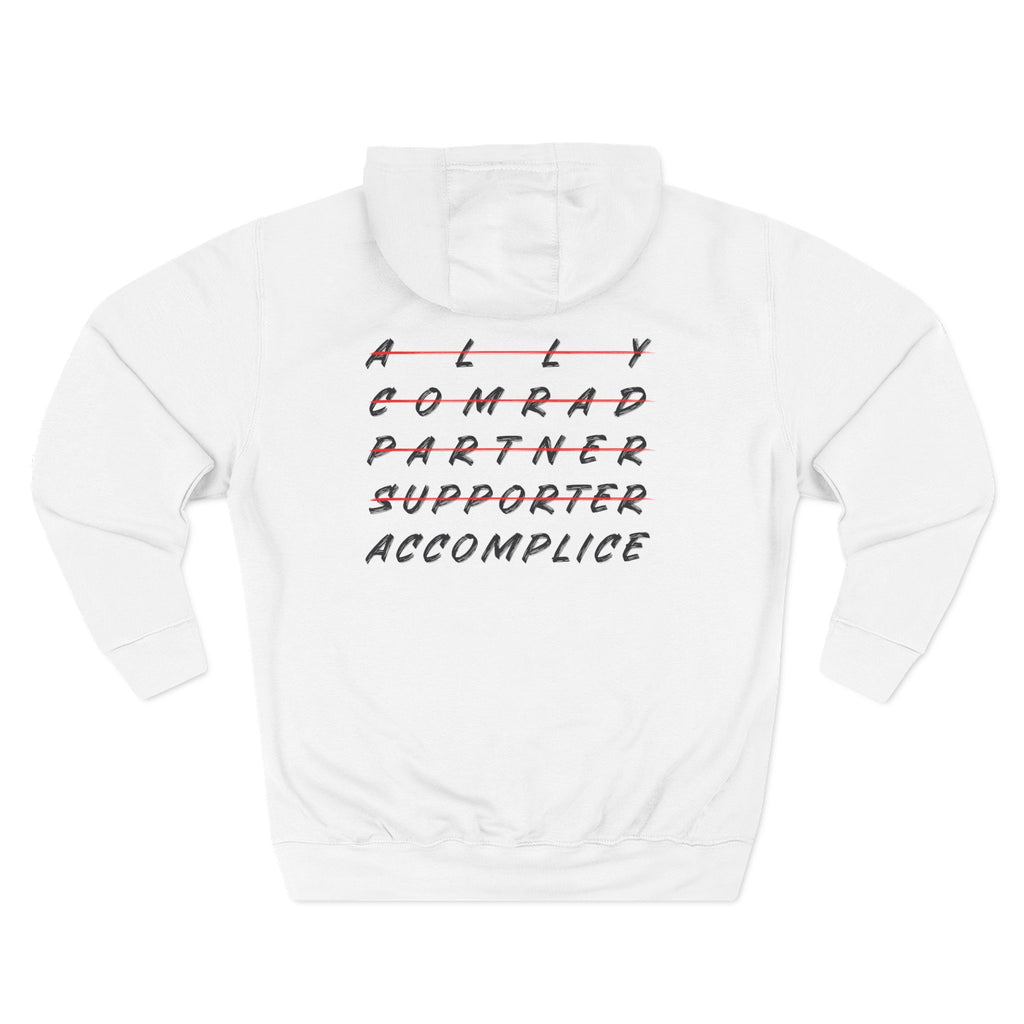 Ally to Accomplice Unisex Hoodie