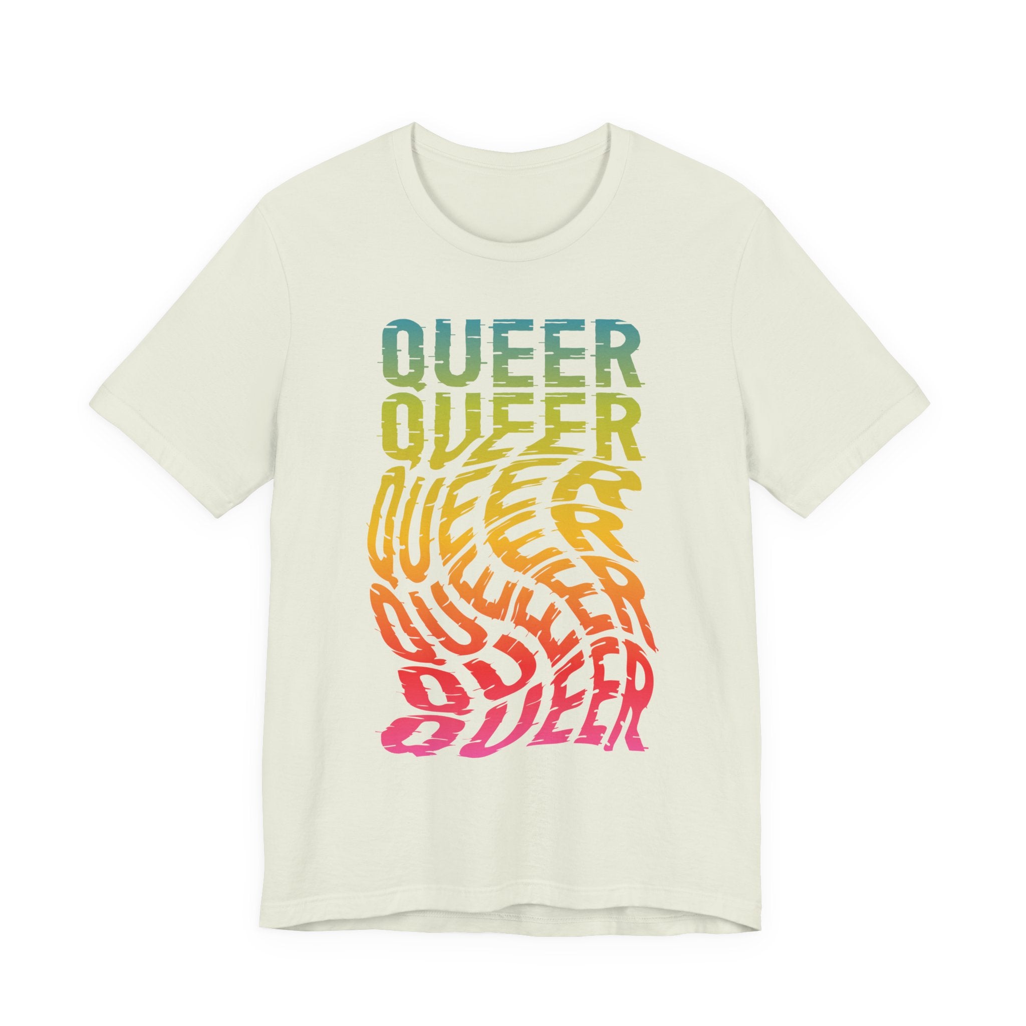 Queer Rainbow Graphic Tee