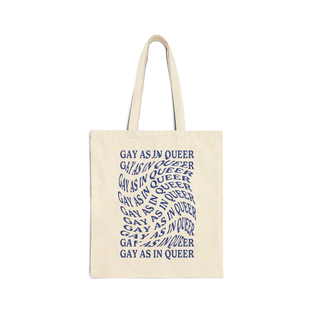 Gay As In Queer Canvas Tote Bag