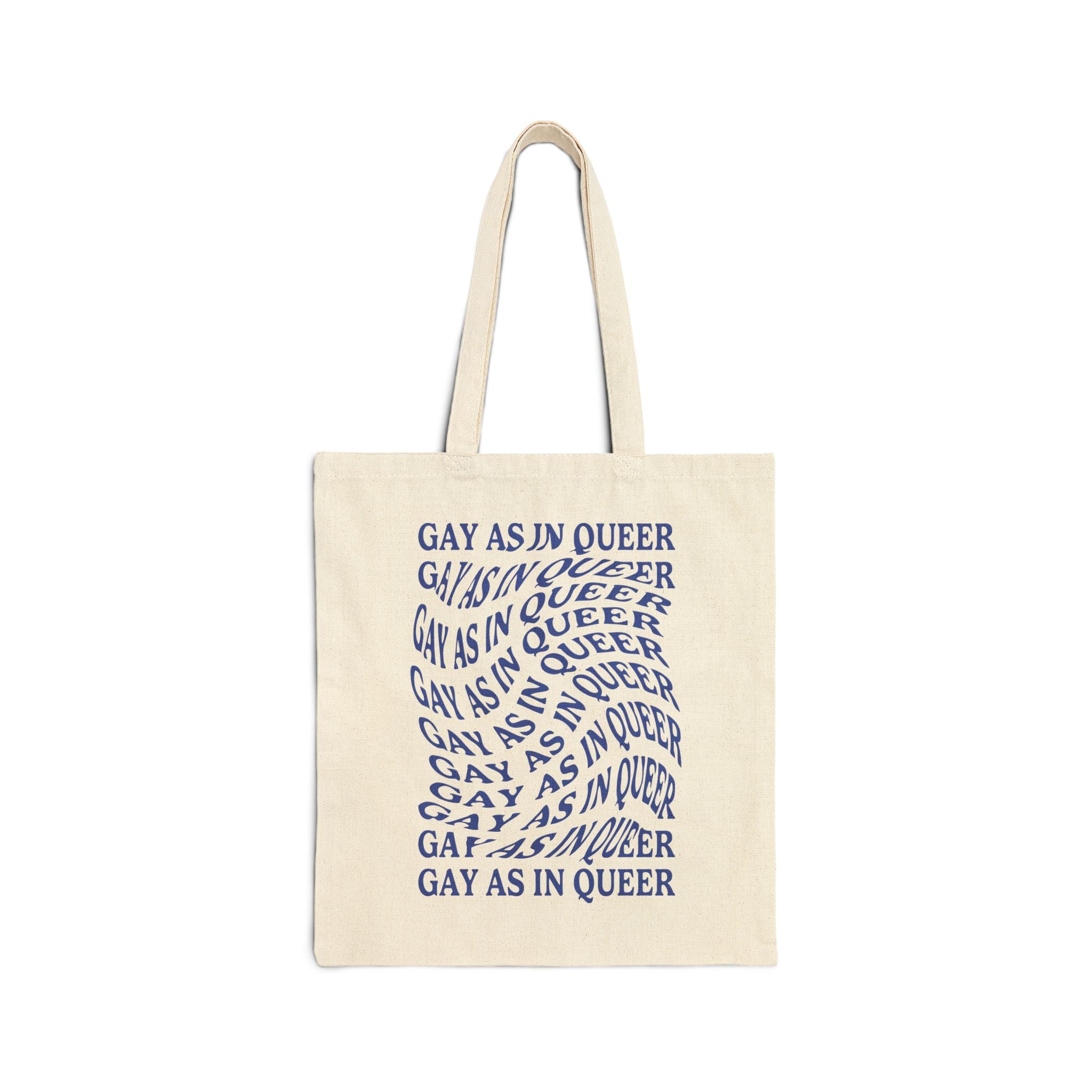 Gay As In Queer Canvas Tote Bag