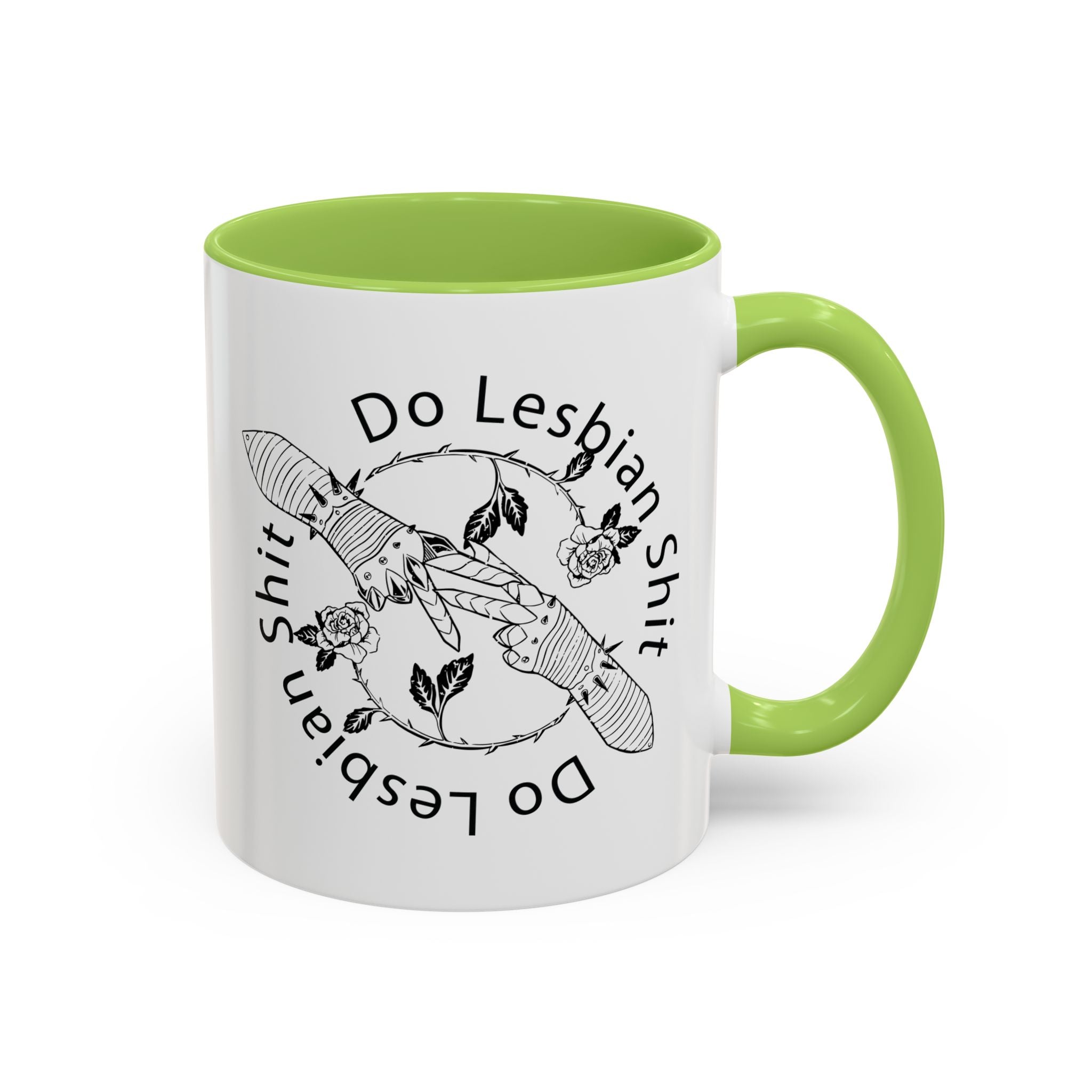 Do Lesbian Shit Accent Coffee Mug - 11oz