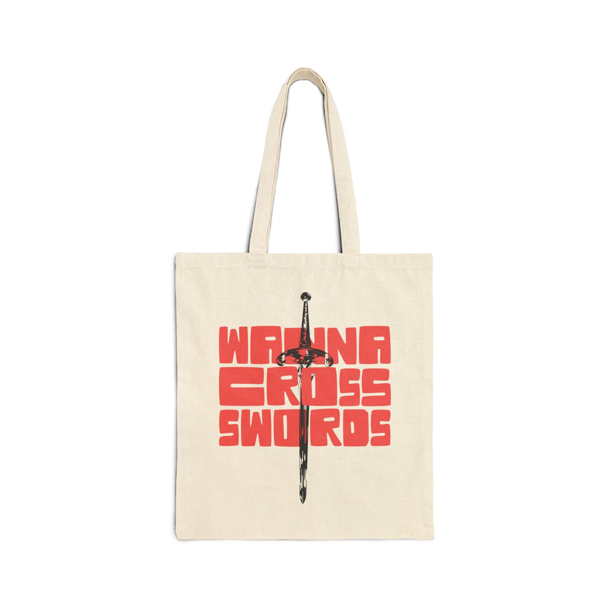 Wanna Cross Swords Tote Bag