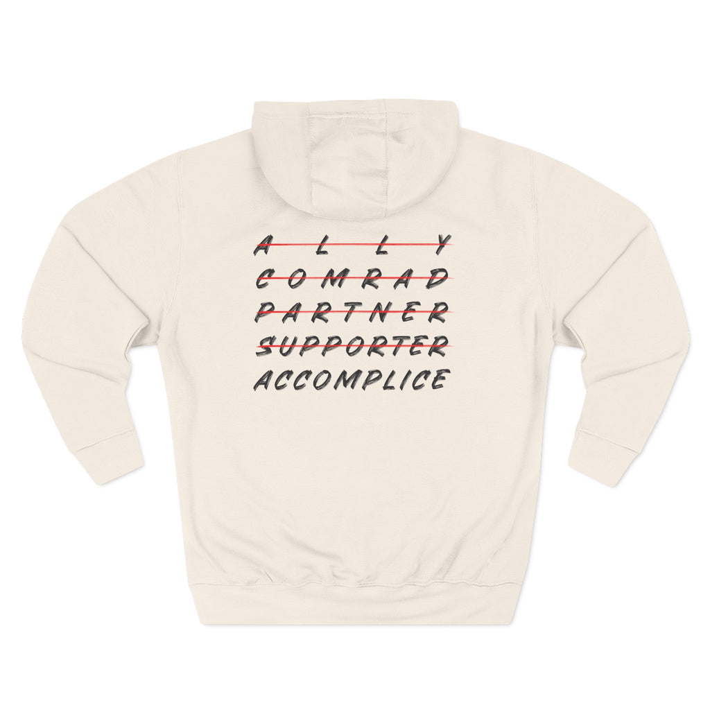 Ally to Accomplice Unisex Hoodie