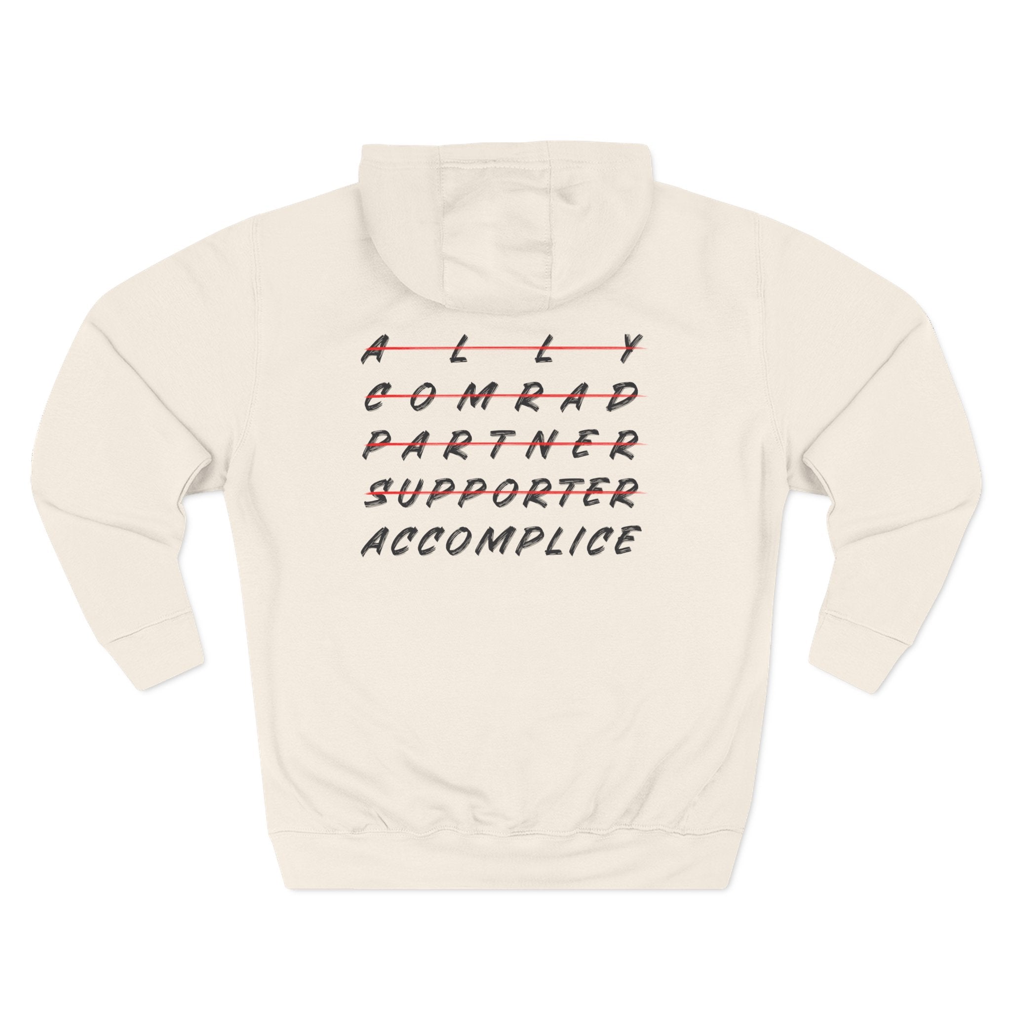 Ally to Accomplice Unisex Hoodie