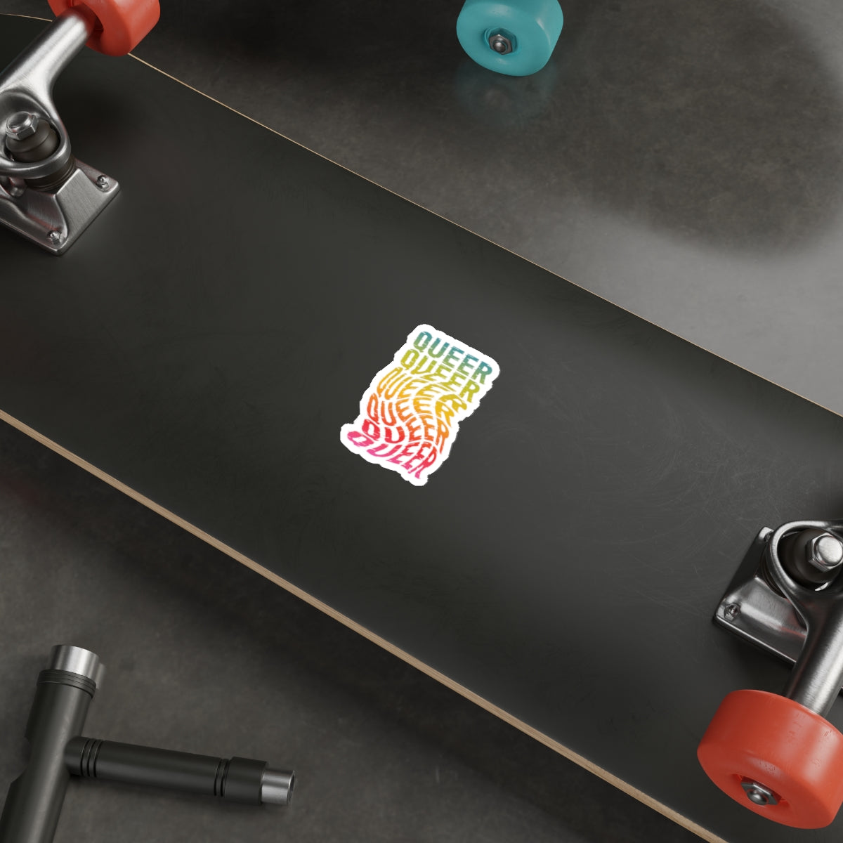 Queer Rainbow 3" Die-Cut Sticker