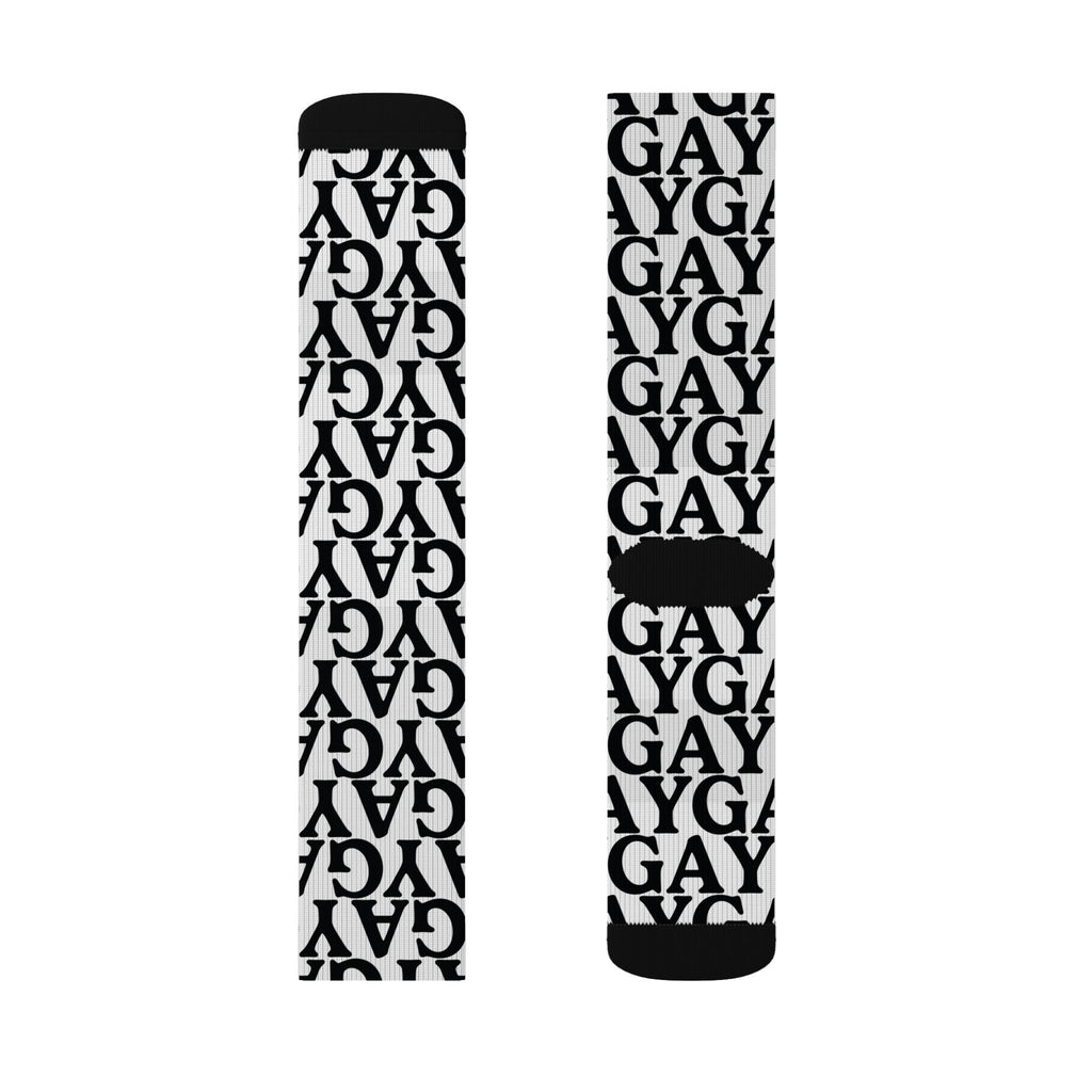 Sublimation Socks — GAY