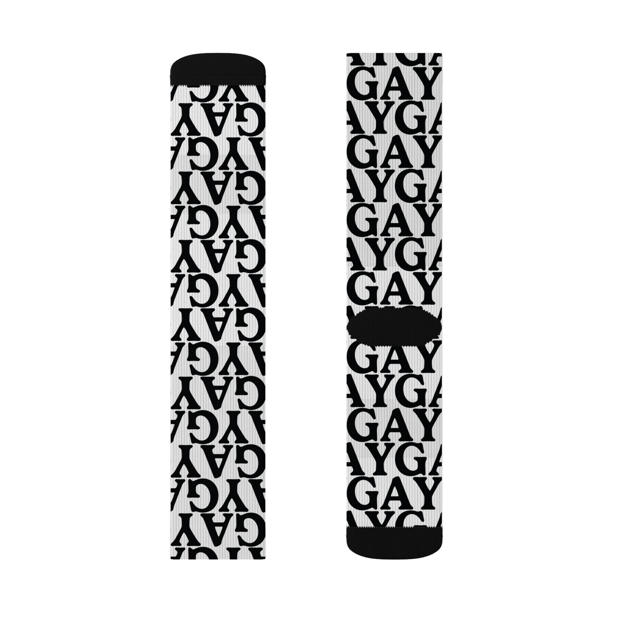 Sublimation Socks — GAY