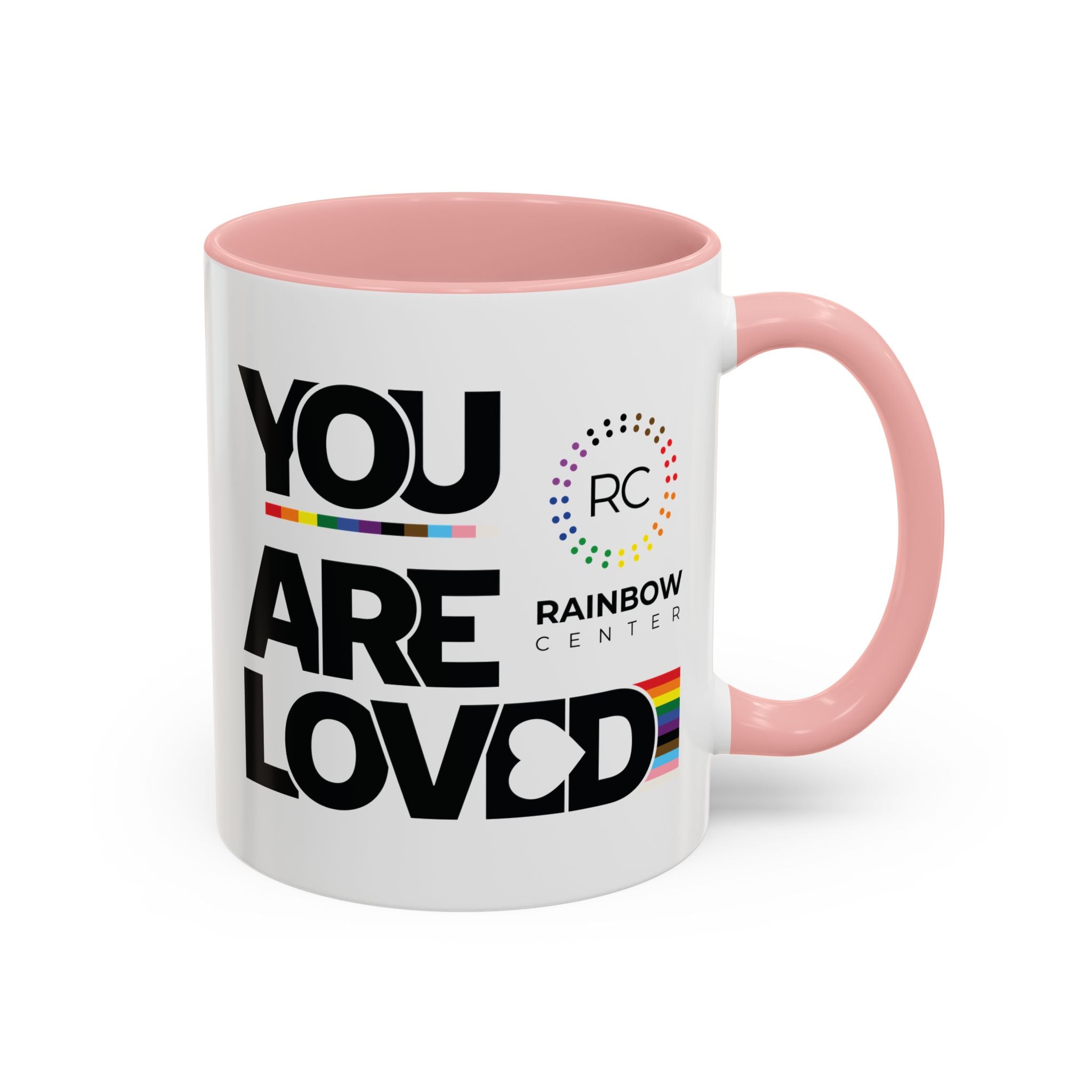 You Are Loved Accent Coffee Mug - 11oz