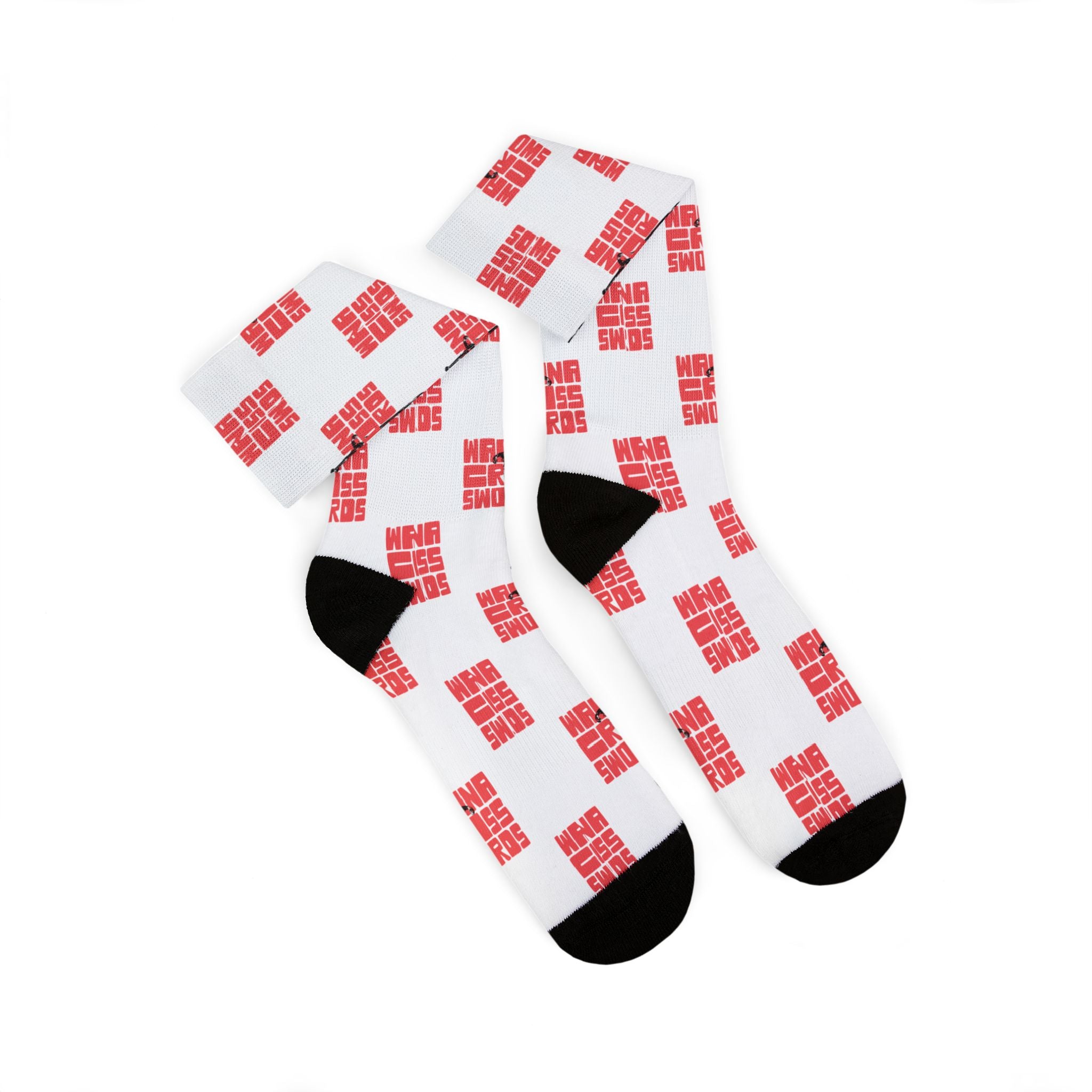 Sublimation Socks — Wanna Cross Swords