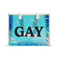 GAY Holographic Beach Tote