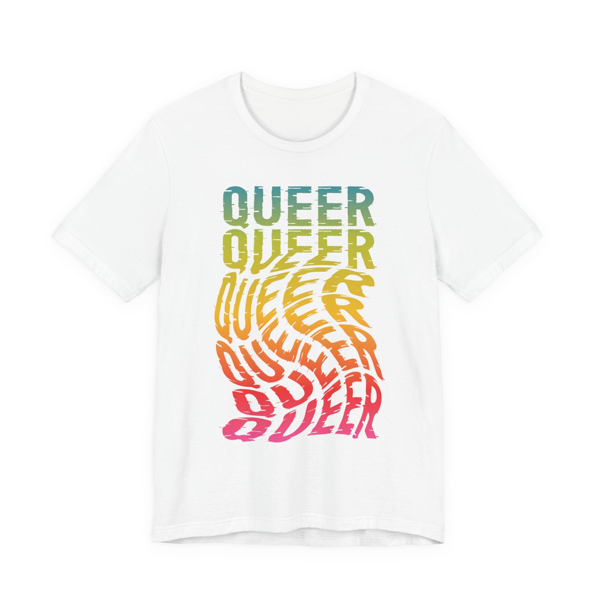 Queer Rainbow Graphic Tee