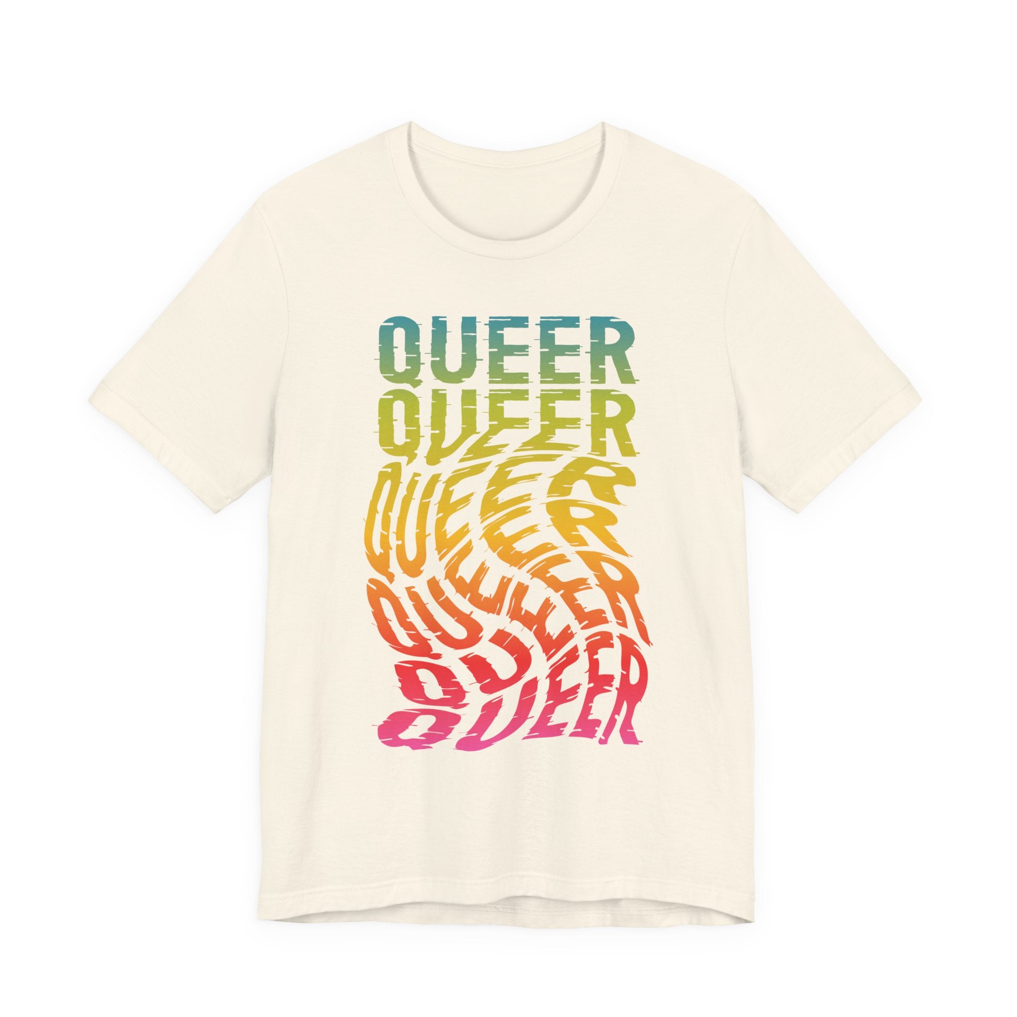 Queer Rainbow Graphic Tee