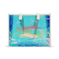 Queer Joy Holographic Beach Tote Bag