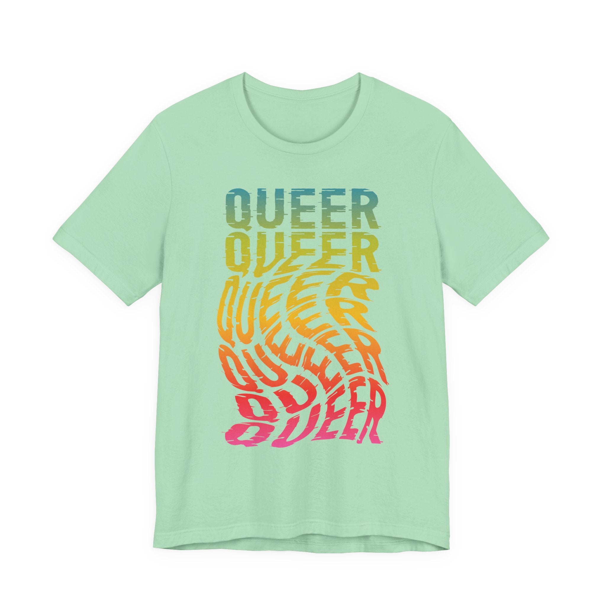 Queer Rainbow Graphic Tee
