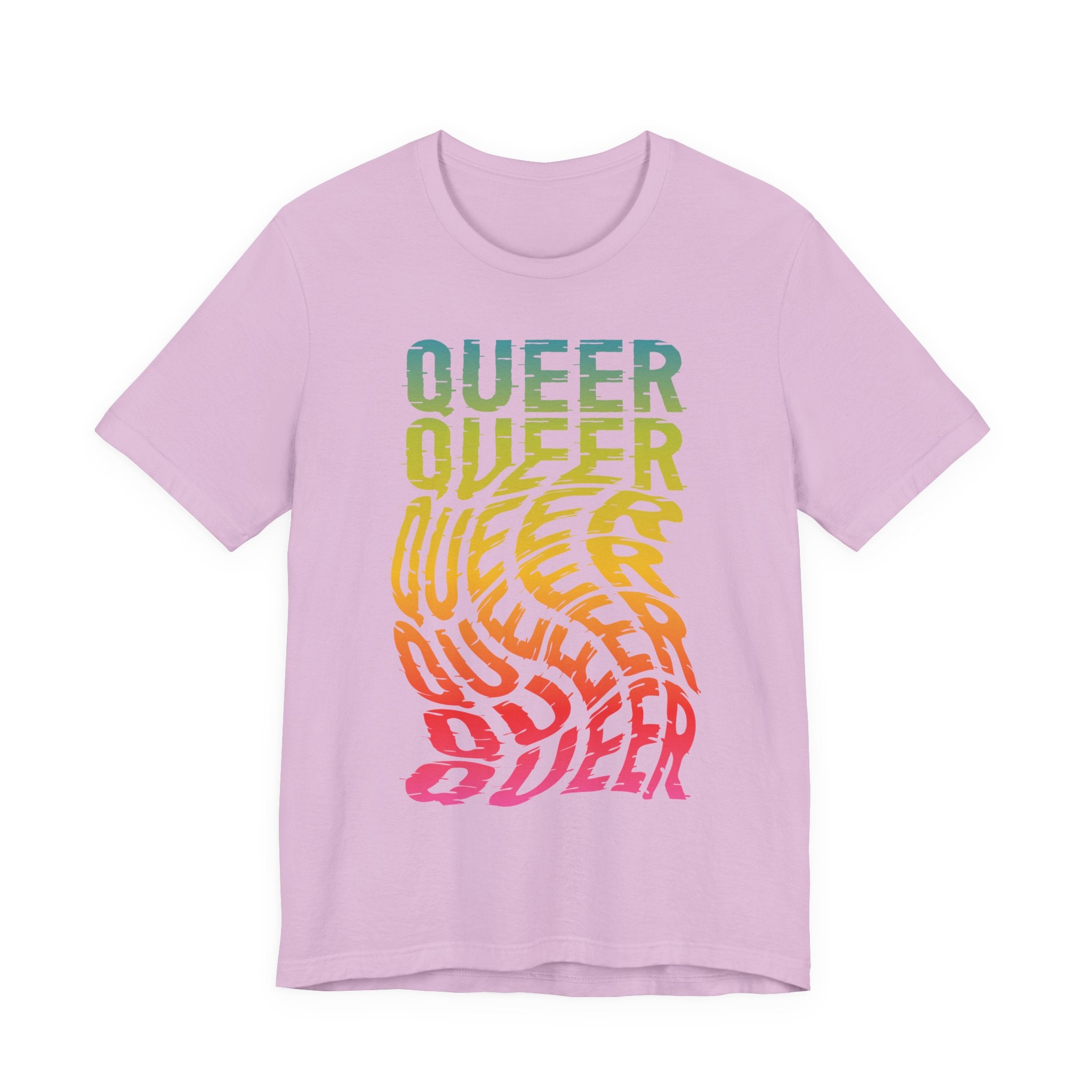 Queer Rainbow Graphic Tee
