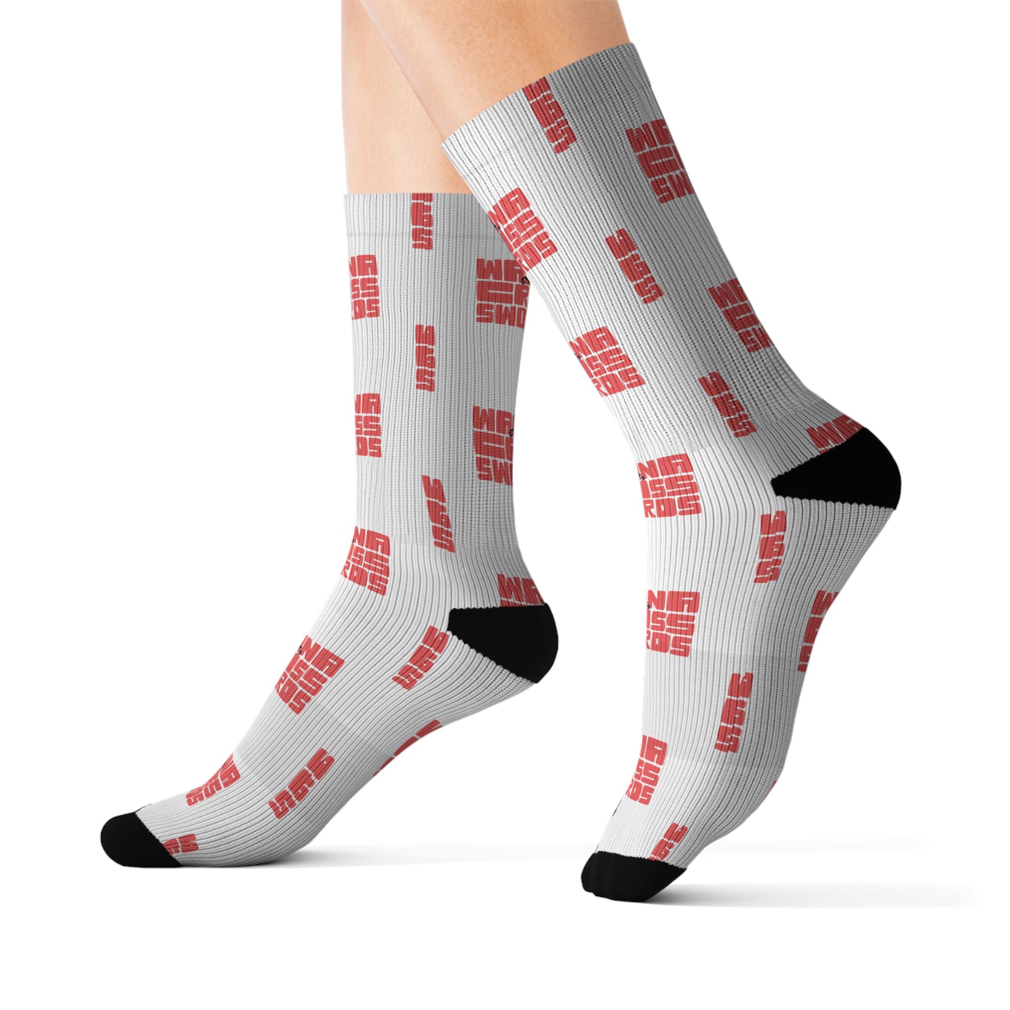 Sublimation Socks — Wanna Cross Swords