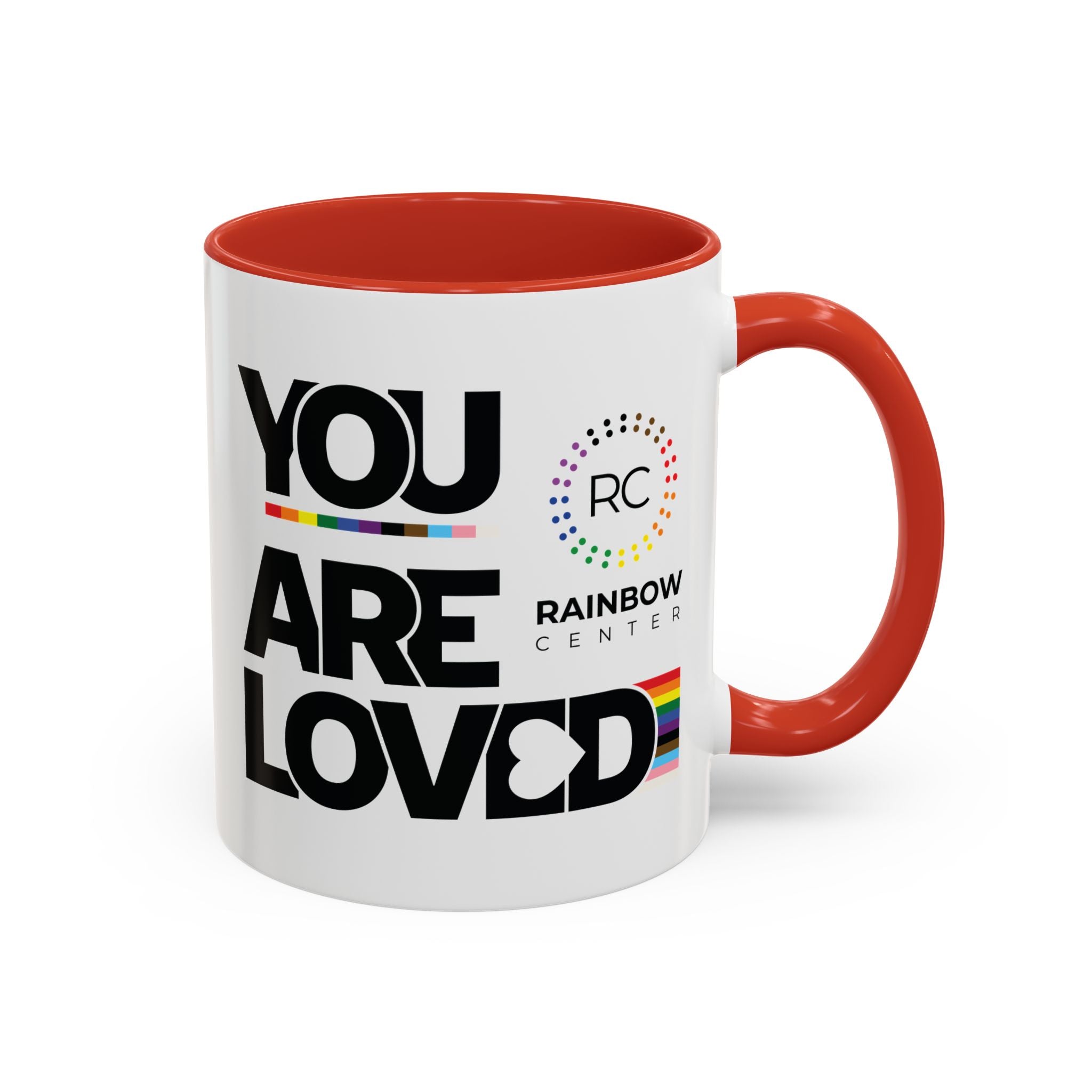 You Are Loved Accent Coffee Mug - 11oz