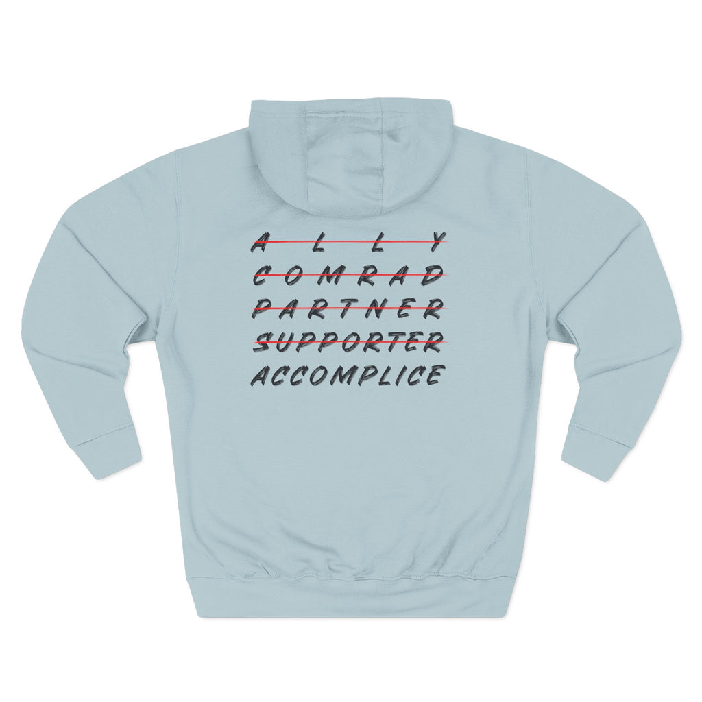 Ally to Accomplice Unisex Hoodie