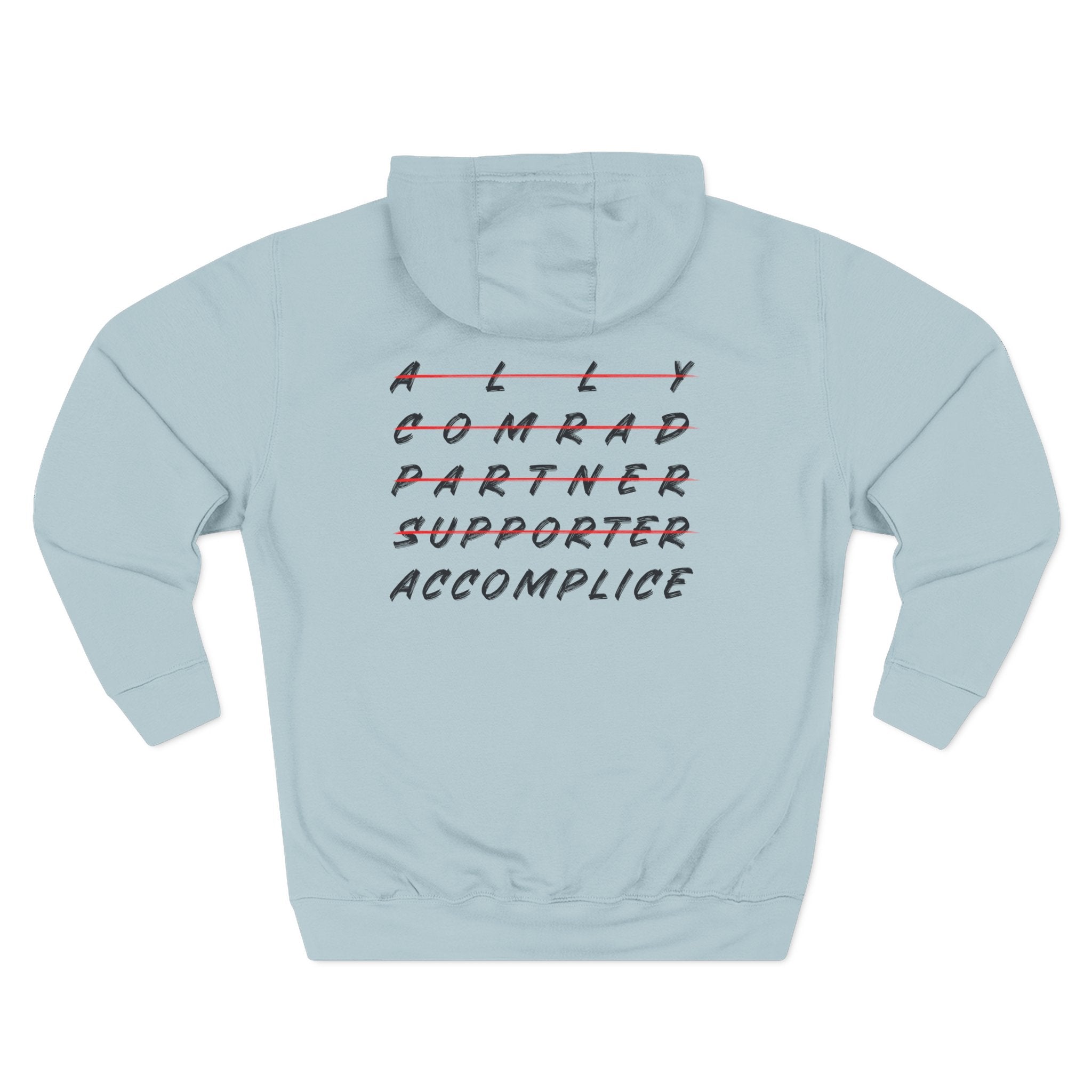 Ally to Accomplice Unisex Hoodie
