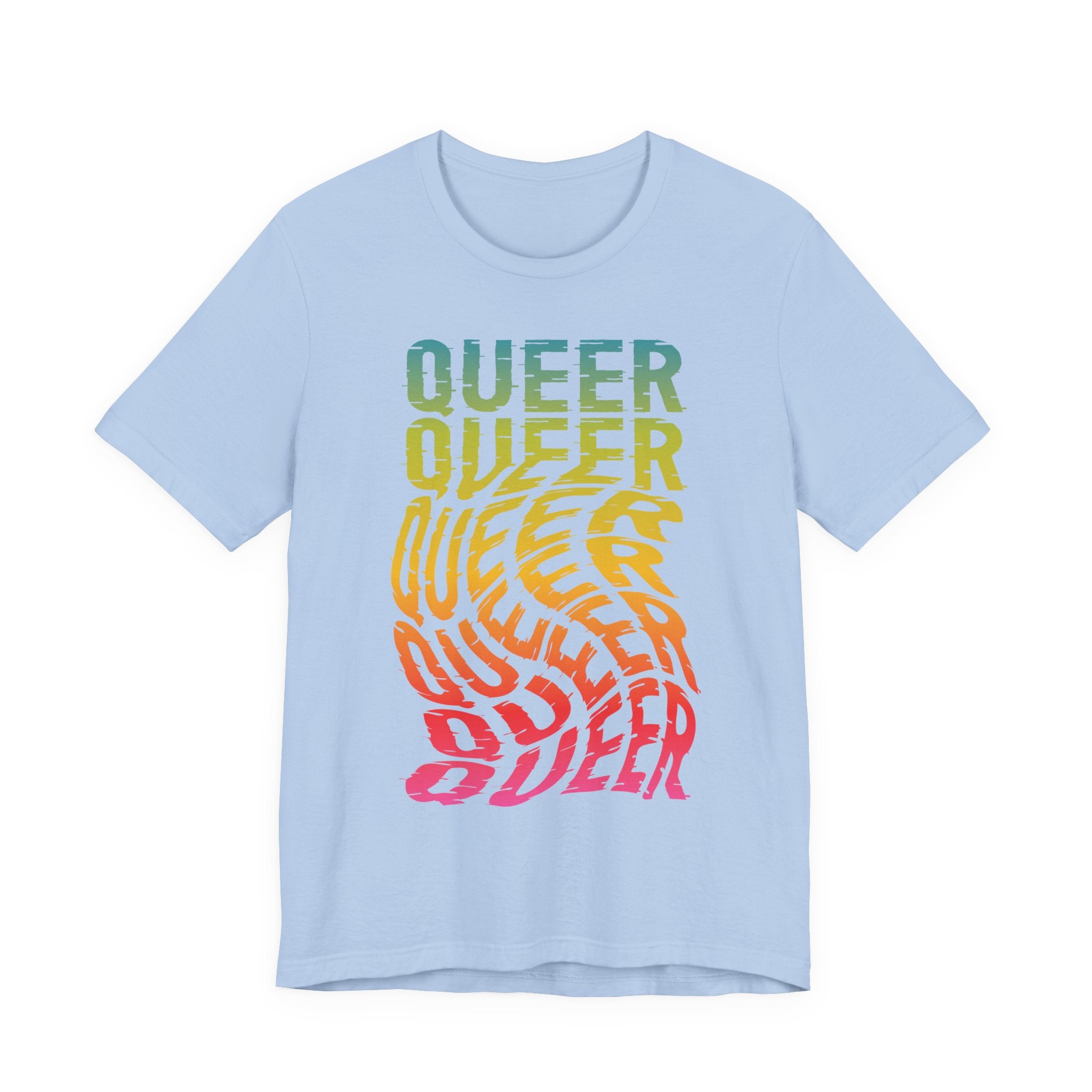 Queer Rainbow Graphic Tee