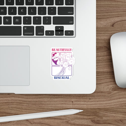 Beautifully Bisexual 3" Die-Cut Sticker
