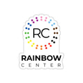 Rainbow Center 3" Die-Cut Sticker