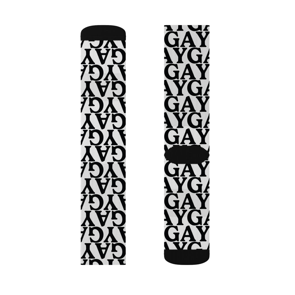 Sublimation Socks — GAY