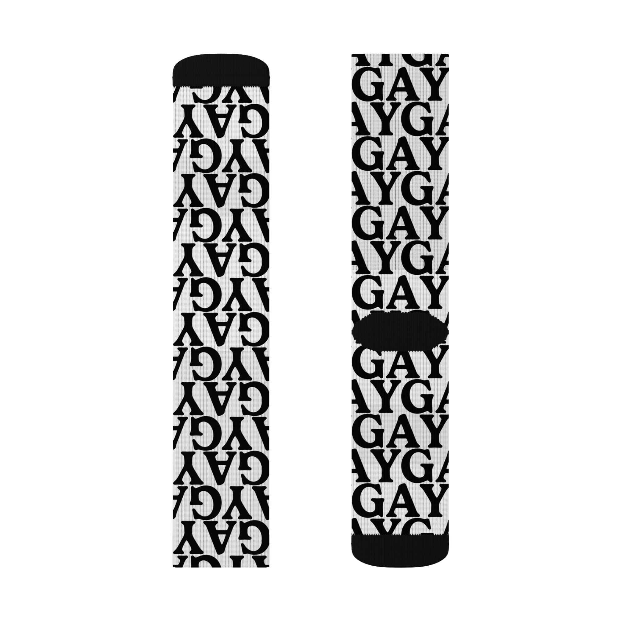 Sublimation Socks — GAY